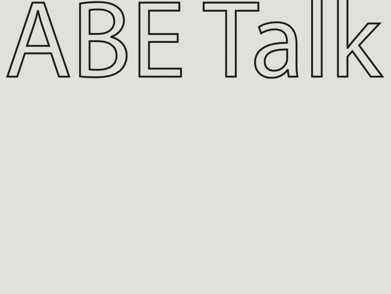 12.04.2022 / ABE TALK_The Story of a Section